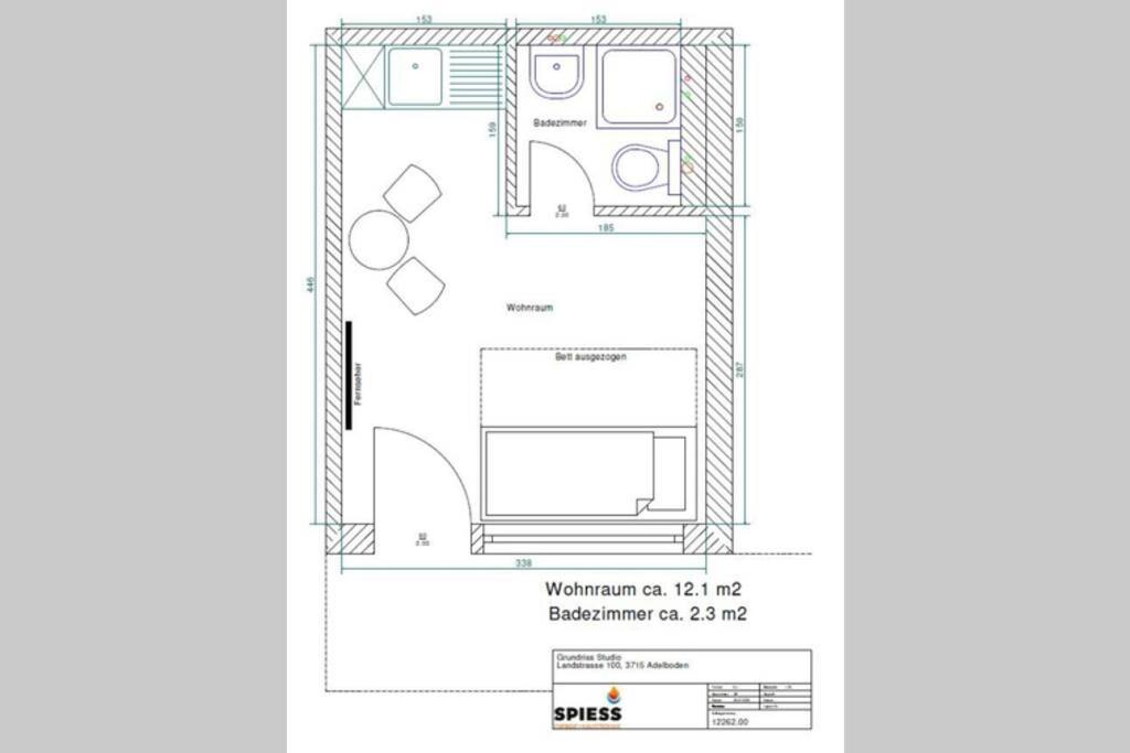 Studio Im Modernen Alpenstyle Adelboden Exterior foto