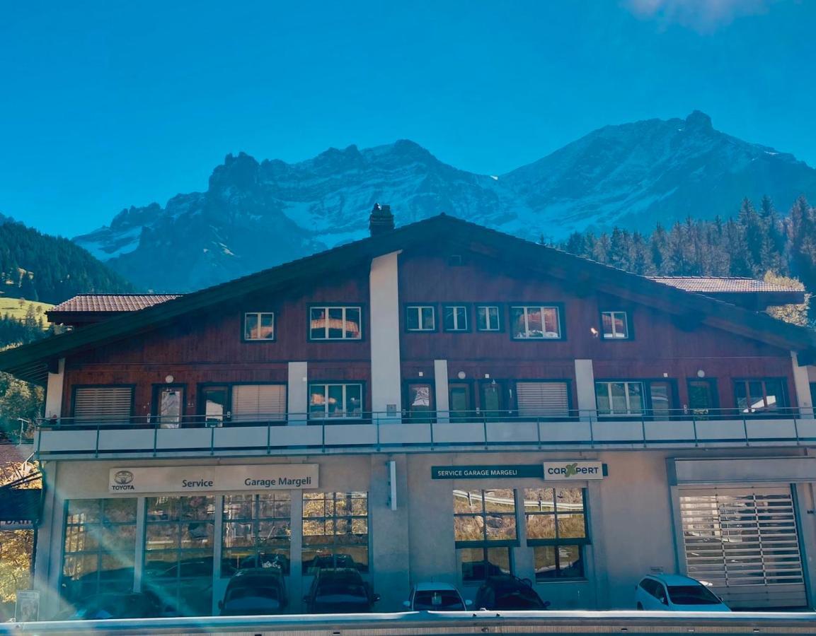 Studio Im Modernen Alpenstyle Adelboden Exterior foto